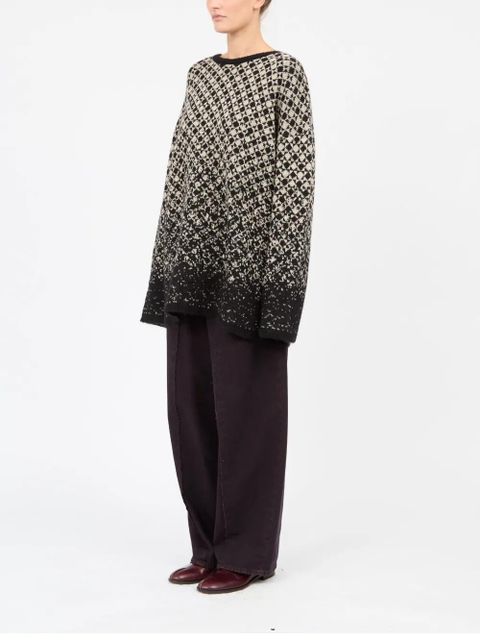 MM6 Maison Margiela wool sweater - Black - zdjęcie produktu nr 2