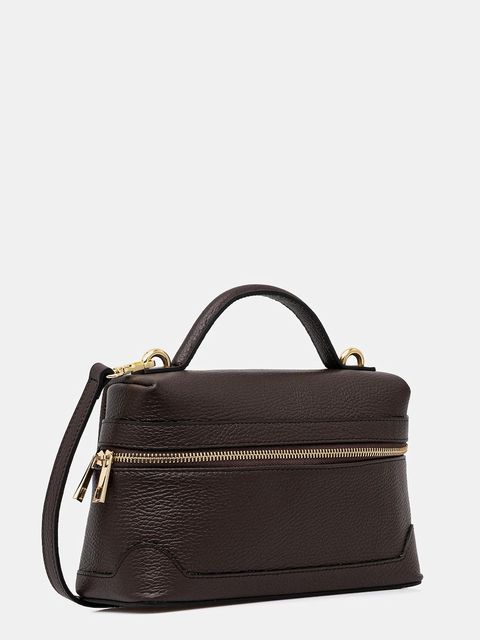 Answear.LAB torebka skórzana kolor brązowy - zdjęcie produktu nr 2