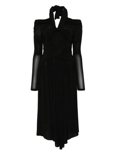 ISABEL MARANT Valentine midi dress - Black - zdjęcie produktu nr 1