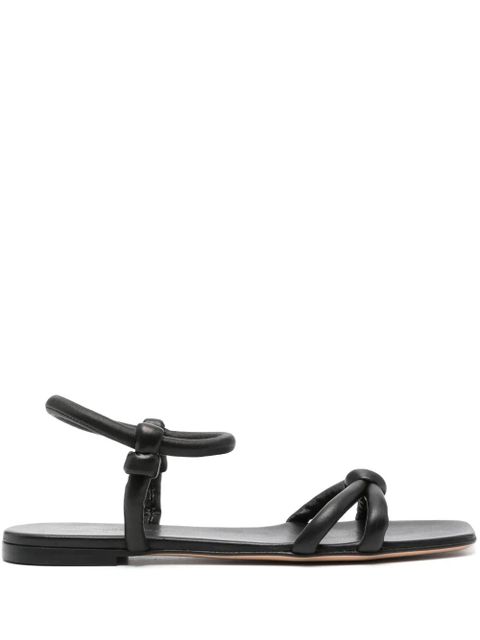Gianvito Rossi Juno leather sandals - Black - zdjęcie produktu nr 1