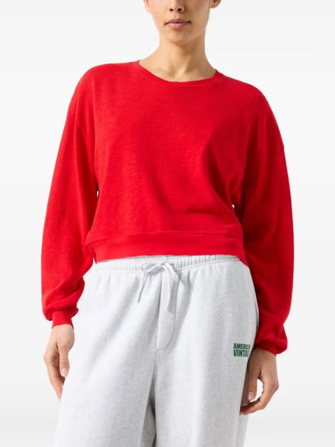 American Vintage long-sleeve T-shirt - Red