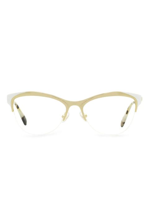PUCCI 5073 logo-detail glasses - Gold - zdjęcie produktu nr 1