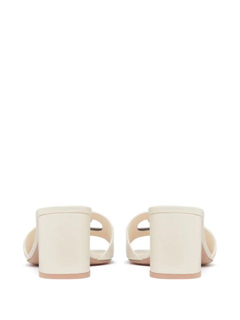 Valentino Garavani 60mm VLogo cut-out sandals - Neutrals