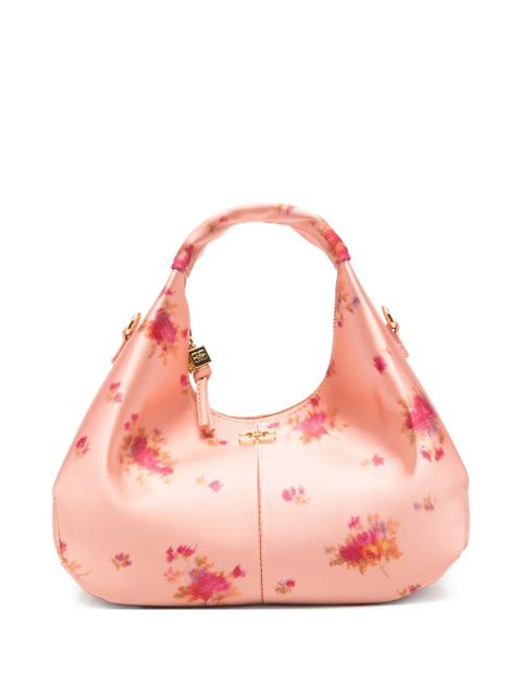 GANNI floral-print tote bag - Orange - zdjęcie produktu nr 1