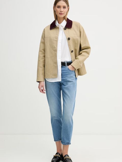 United Colors of Benetton kurtka przejściowa damska bawełniana - zdjęcie produktu nr 1