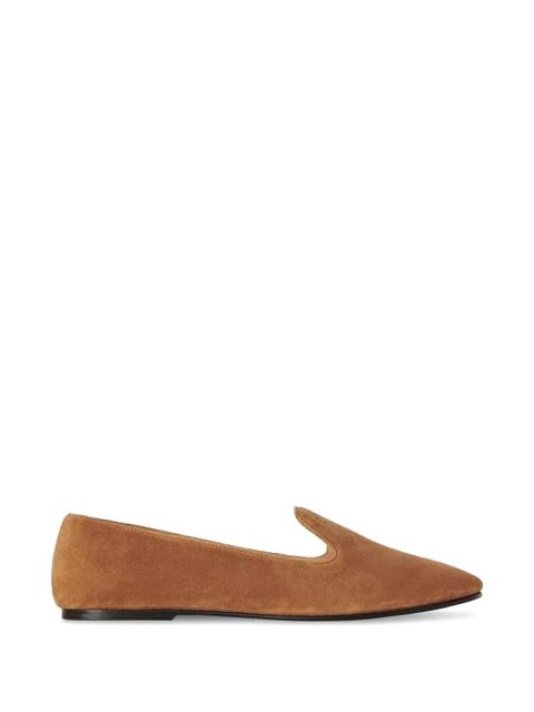 The Row almond-toe slip-on loafers - Brown - zdjęcie produktu nr 1