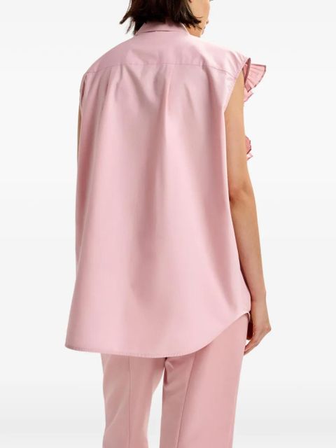 Essentiel Antwerp Jeandarlene ruffled shirt - Pink