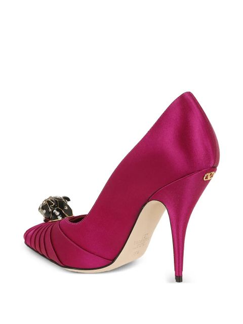 Valentino Garavani Panthea embellished pumps - Pink