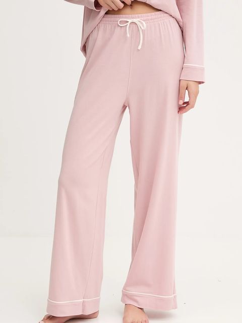 Tommy Hilfiger piżama damska kolor różowy UW0UW06142 - zdjęcie produktu nr 2