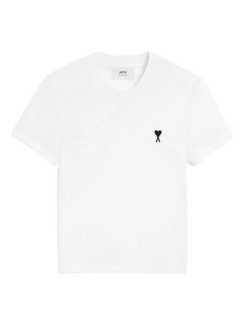 AMI Paris Ami de Coeur T-shirt - White - zdjęcie produktu nr 1