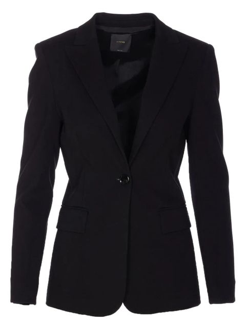 PINKO single-button V-neck jacket - Black - zdjęcie produktu nr 1