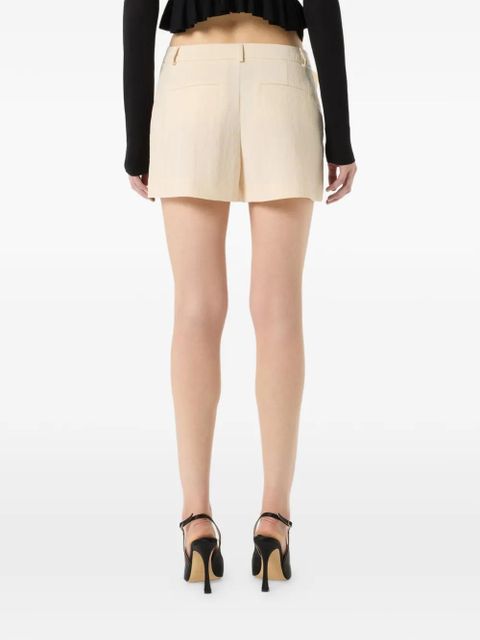 Blumarine butterfly shorts - Neutrals