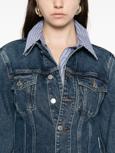 AGOLDE buttoned denim jumpsuit - Blue