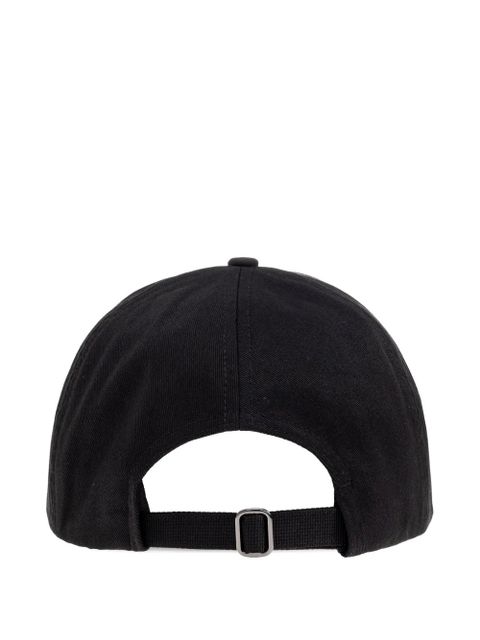 Moncler logo-patch baseball cap - Black - zdjęcie produktu nr 1