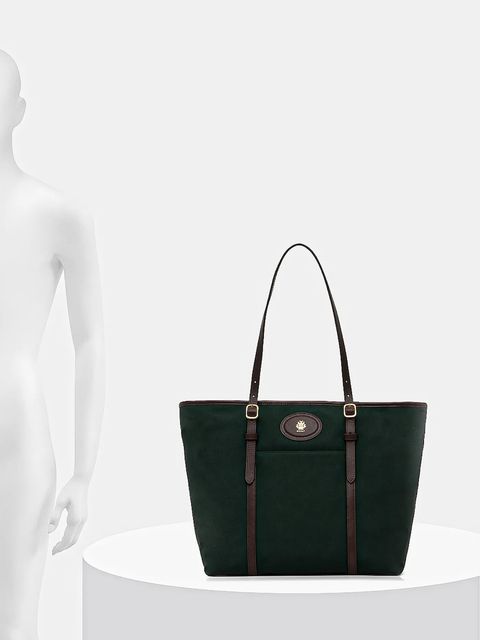 Bally torebka kolor zielony WAE075