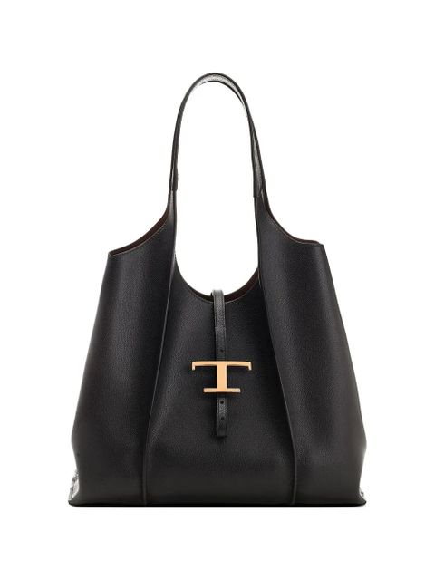 Tod's T-Timeless leather tote bag - Black - zdjęcie produktu nr 1
