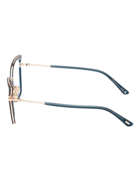 TOM FORD Eyewear metal-frame glasses - Blue