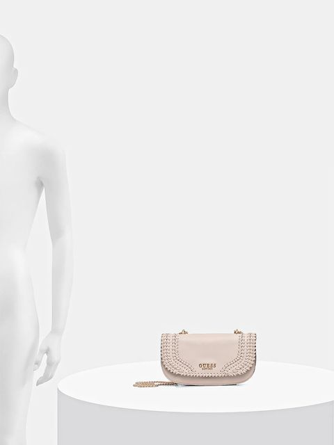 Guess torebka TATUM kolor beżowy HWNG96 67210