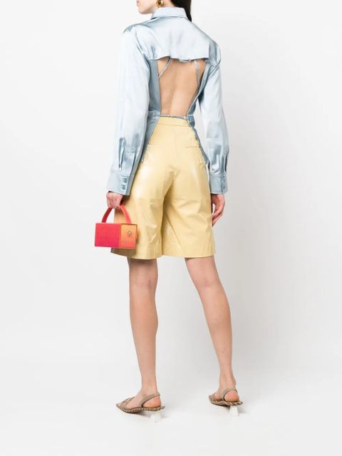 Jacquemus La Chemise Mentalo shirt - Blue - zdjęcie produktu nr 2