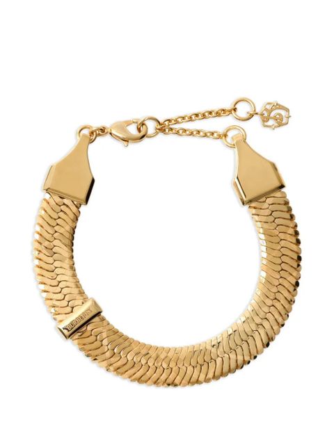 Burberry engraved Check bracelet - Gold - zdjęcie produktu nr 1