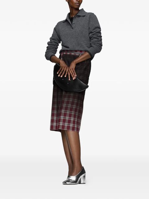 Maison Margiela buttoned collar waistcoat - Grey - zdjęcie produktu nr 2