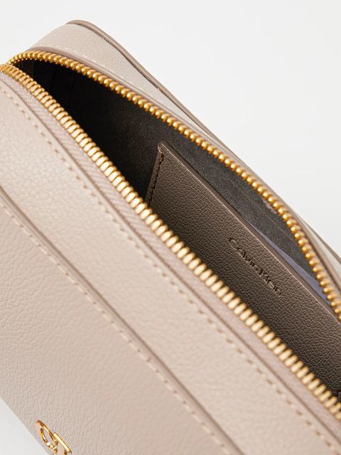 Calvin Klein Jeans torebka kolor beżowy LV04K3162G