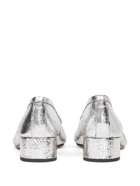 Maison Margiela Tabi ballerina shoes - Silver - zdjęcie produktu nr 2