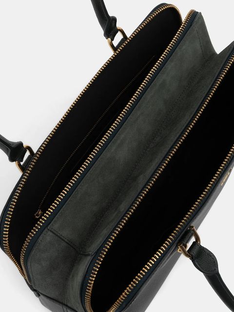 Furla torebka skórzana Giulia M Boston Bag