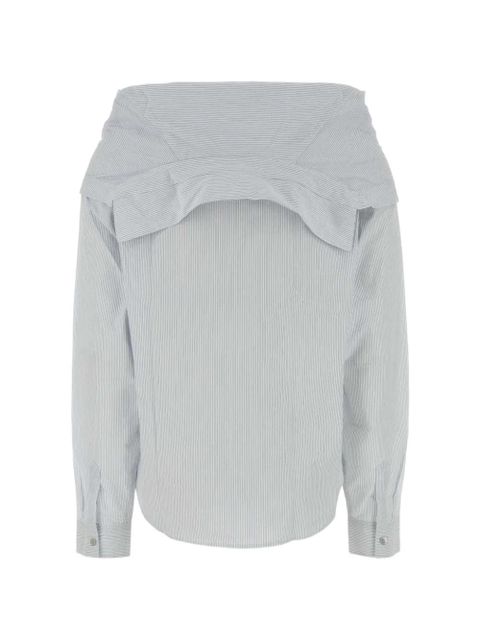 OUR LEGACY embroidered poplin shirt - Blue - zdjęcie produktu nr 2