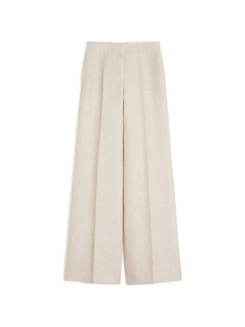 Max Mara wide-leg trousers - Neutrals - zdjęcie produktu nr 1