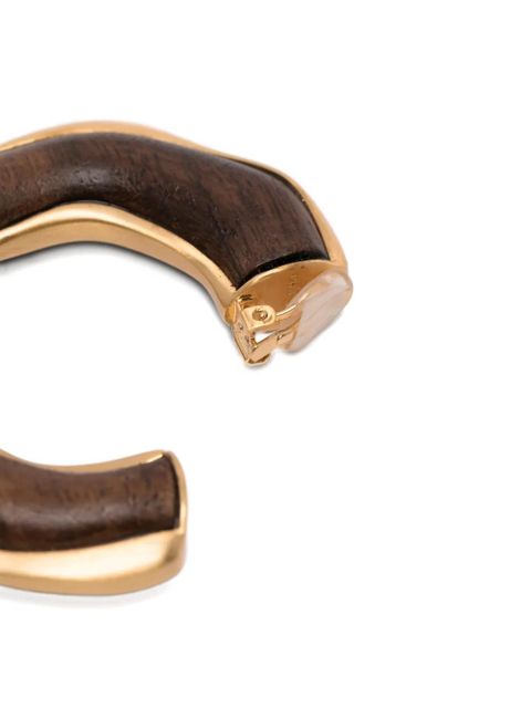 Cult Gaia Madeira earrings - Brown