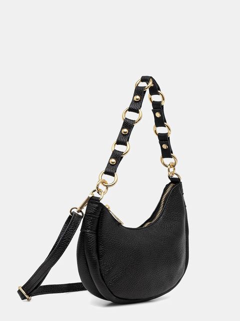 Answear.LAB torebka skórzana kolor czarny