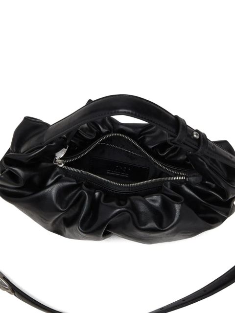 Diesel small Grab-D scrunched shoulder bag - Black - zdjęcie produktu nr 2