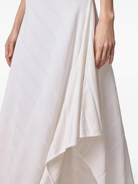 Tod's knitted midi dress - White