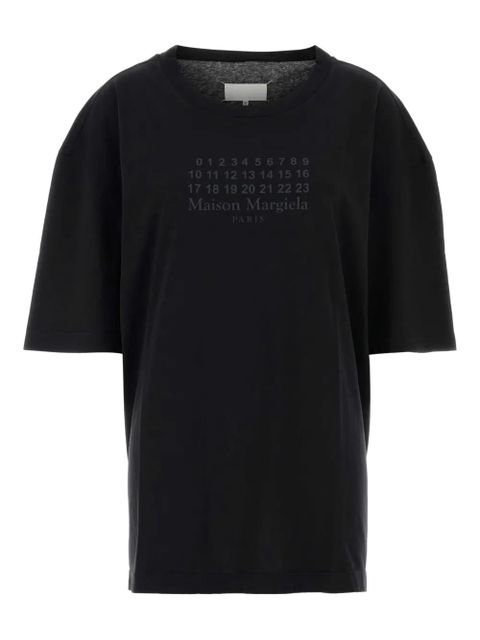 Maison Margiela logo T-shirt - Black - zdjęcie produktu nr 1