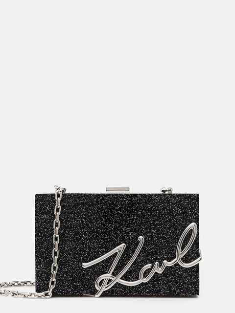 Karl Lagerfeld kopertówka kolor czarny A1W30124 - zdjęcie produktu nr 1