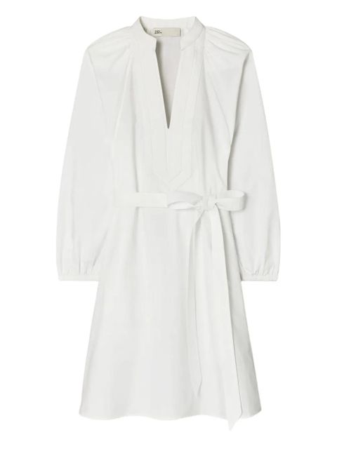 Tory Burch collared belted shirt dress - White - zdjęcie produktu nr 1