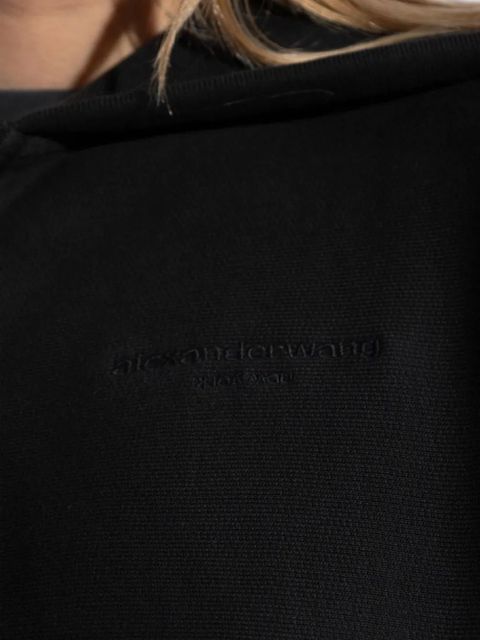 Alexander Wang zip-up hoodie - Black
