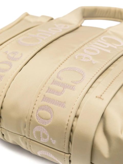 Chloé small Woody tote bag - Neutrals