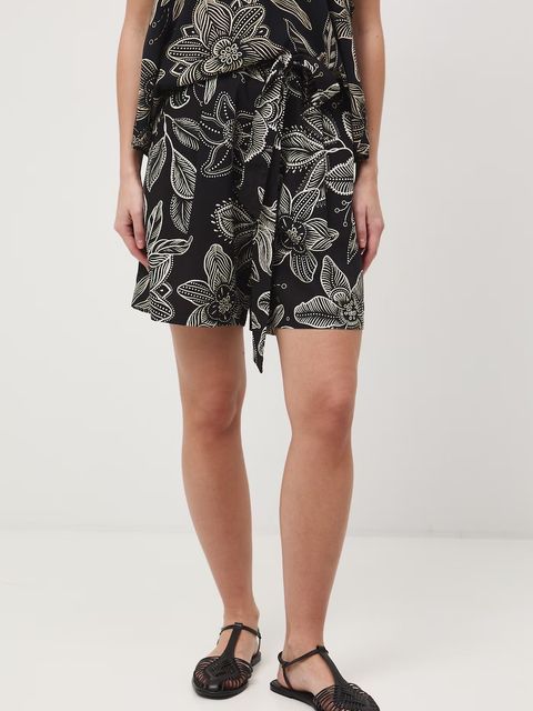 Medicine szorty damskie z domieszką lnu - zdjęcie produktu nr 2