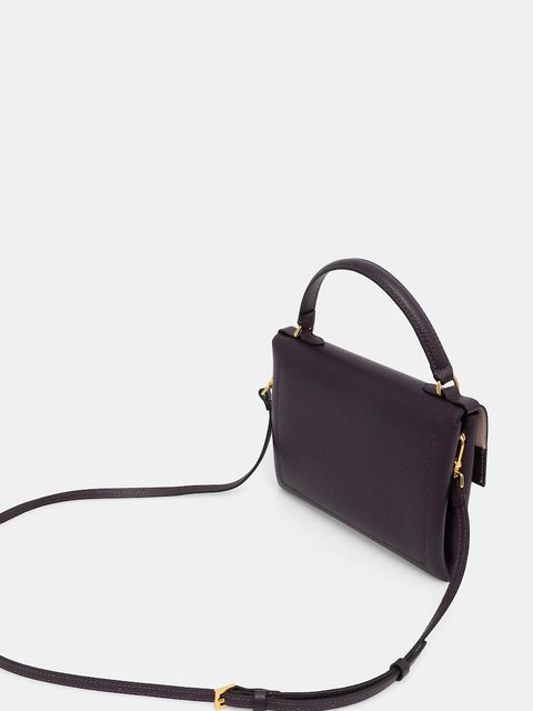 Coccinelle torebka skórzana Arlettis kolor fioletowy E1 MD5 19 03 01