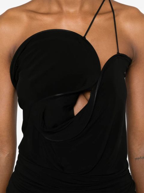 Christopher Esber Wave Coil top - Black