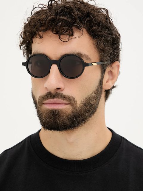 Bottega Veneta okulary przeciwsłoneczne kolor czarny BV1430S