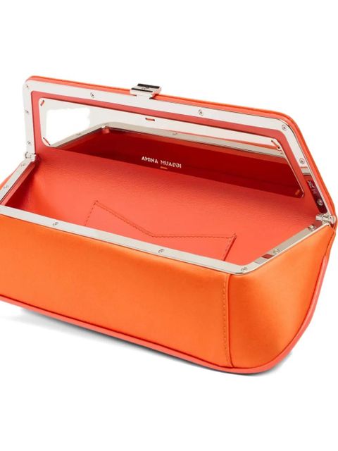 Amina Muaddi Ami clutch bag - Orange - zdjęcie produktu nr 2