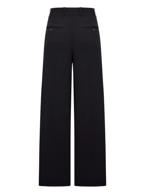 TOTEME wide-leg wool trousers - Black - zdjęcie produktu nr 2