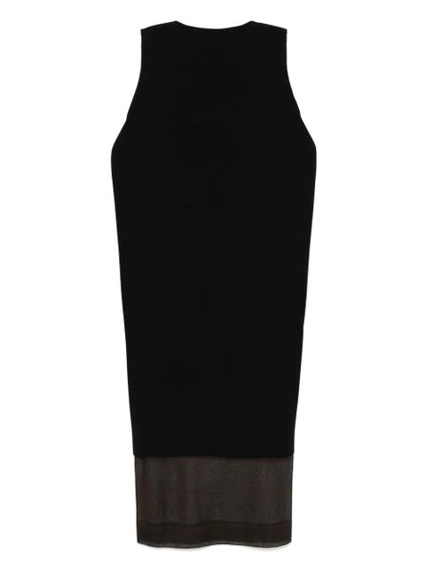 KHAITE Malik midi dress - Black - zdjęcie produktu nr 1