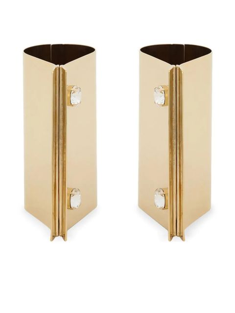 Dolce & Gabbana crystaled cuff bracelets - Gold