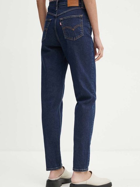 Levi's jeansy 80S MOM JEAN damskie kolor niebieski - zdjęcie produktu nr 2