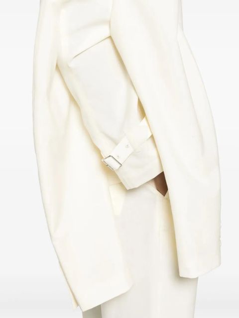 Comme Des Garçons detachable-sleeves waistcoat - White