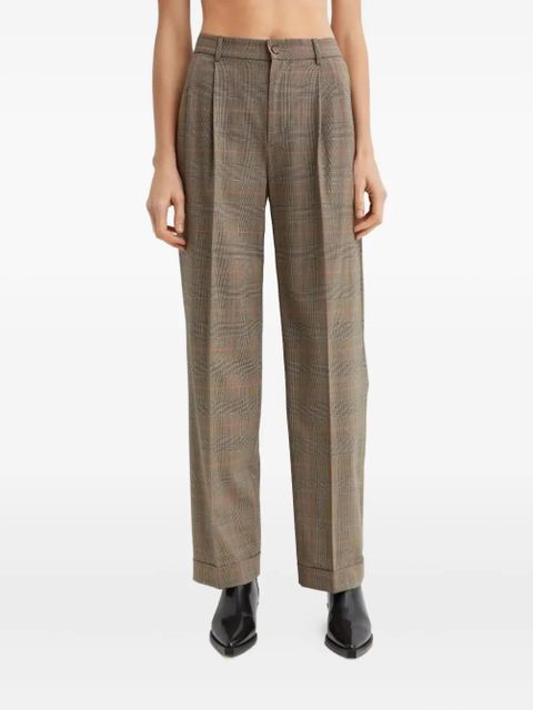 Lauren Ralph Lauren leated trousers - Brown